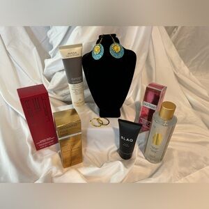 Skincare & Earrings Bundle